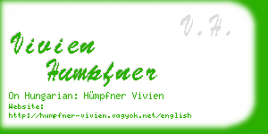 vivien humpfner business card